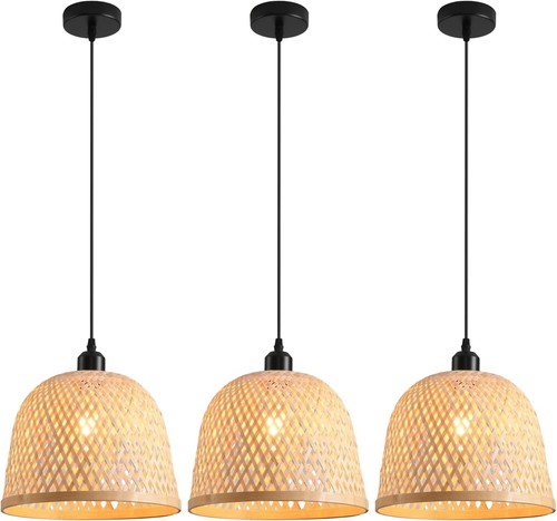 Pack rattan ceiling - rattan, light