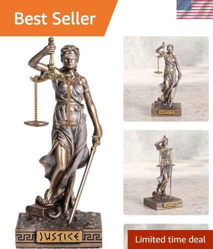 Elegant inch lady justice - 4-inch,
