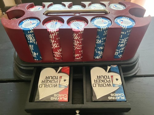 World poker tour set - set, chips