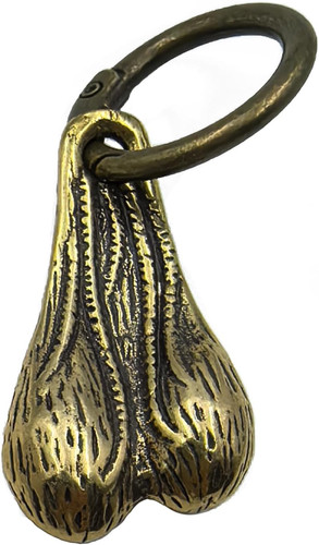 Antique brass carabiner - antique,