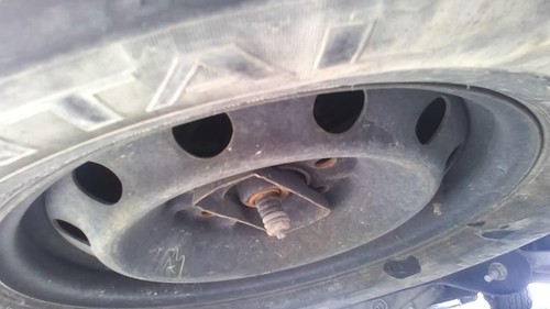 Wheel 17x7 steel 12 holes - 17x7-1/2,