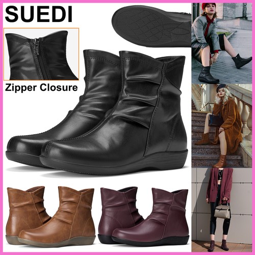 Suedi women ankle - women, fashion