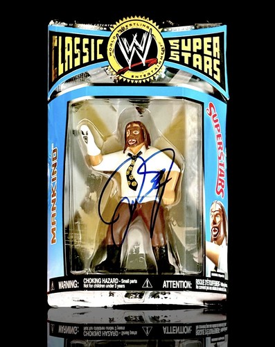Wwe mankind signed classic - wwe,