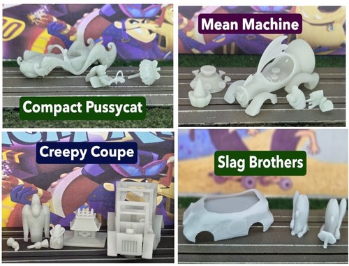 Slot car bodies - 4, wacky