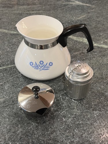 Vtg corning ware blue - vtg,