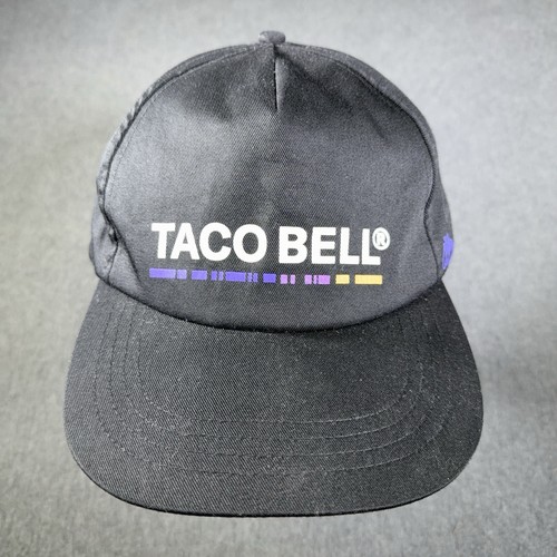 Taco bell hat osfa black - bell,