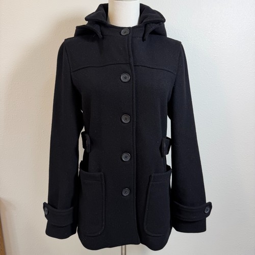 Gap y2k black hooded - black,