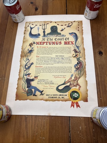 1961 court neptunus rex - 1961, of