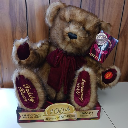 Vintage teddy bear 100th - vintage,