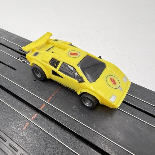 Tyco yellow lamborghini - tyco,