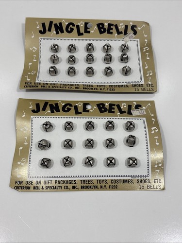 Vintage jingle bells - card, 3