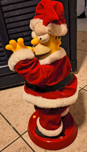 Homer simpson santa - simpson,
