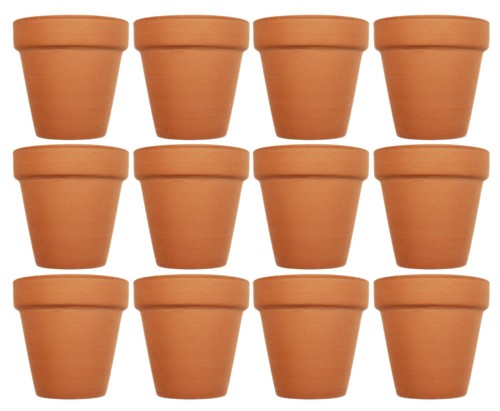 Set terra cotta pots - terra,