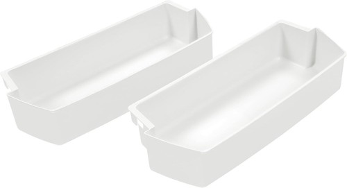 Refrigerator door shelf bin - door,