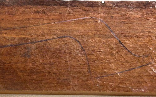 Old pernambuco bow blank from - old,