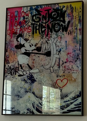 Disney mickey mouse graffiti - disney,