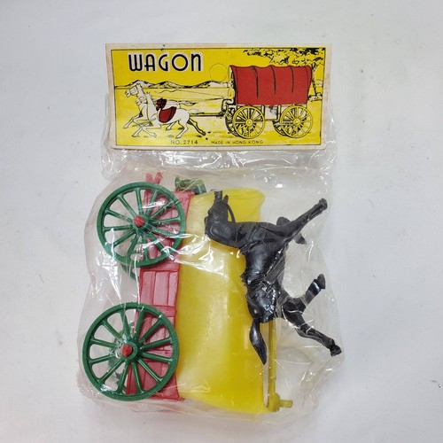 Vintage covered wagon toy - covered,