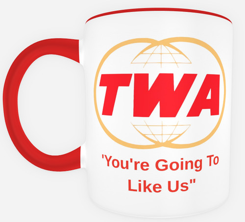 Twa coffee mug trans - twa, mug,
