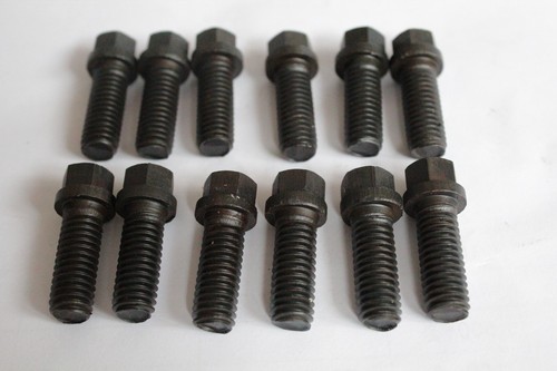 Black steel x 1 - 3/8-16,