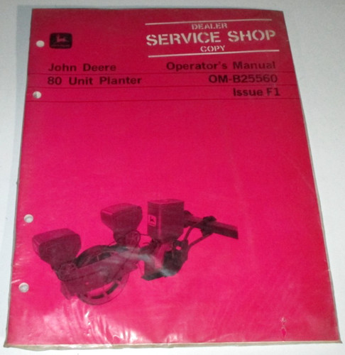 John deere unit planter - john,
