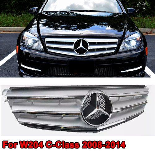 Chrome front grill - chrome,