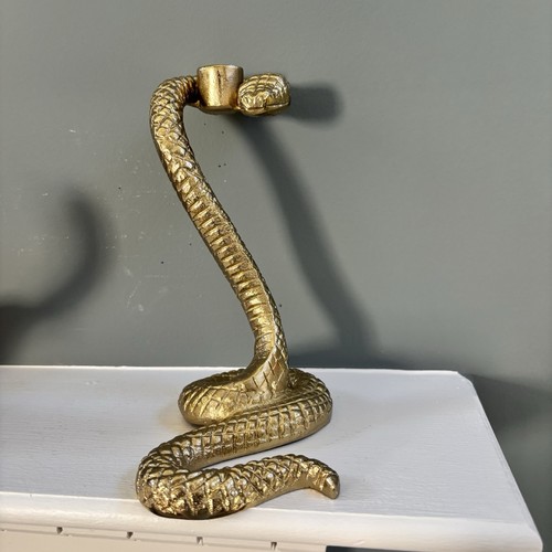 Brass metal gold - metal, snake
