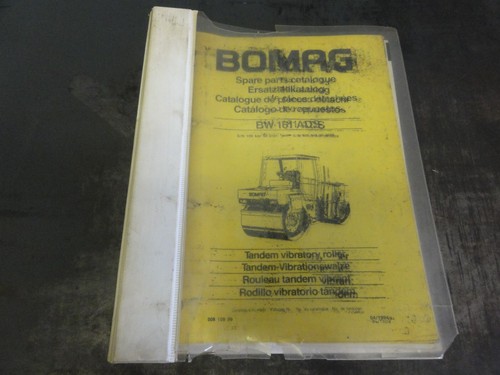 Bomag bw161ads 161 ads - bomag,
