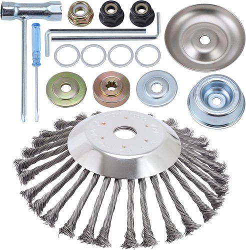 Rotary steel wire brush - rotary,