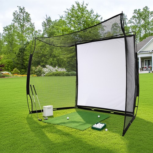 120x96in golf hitting - golf, cage
