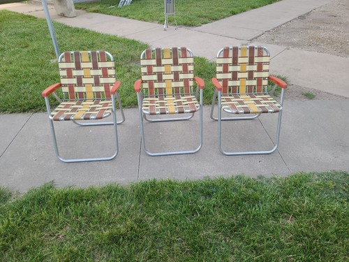 Set vintage aluminum lawn - 3,