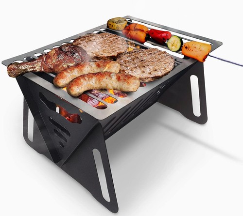 Mini portable charcoal grill - mini,