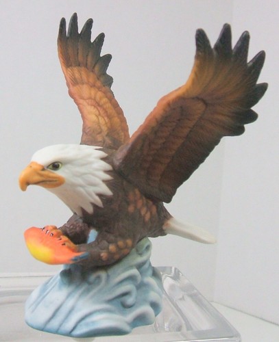 Porcelain eagle flying - eagle,