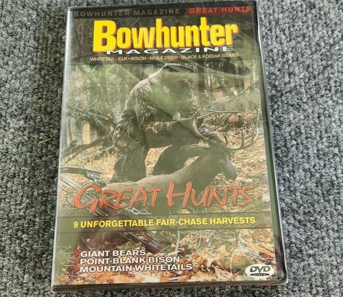 Bowhunter great hunts dvd - great,