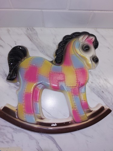 Chalkware patchwork rocking - chalkware,