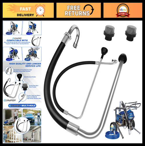 Stainless steel suction hose - stainless, &