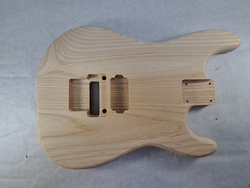 Unfinished ash hxx guitar body - ash,