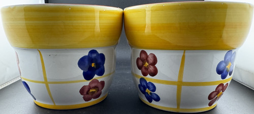 Pair hand painted - of, hand‑painted