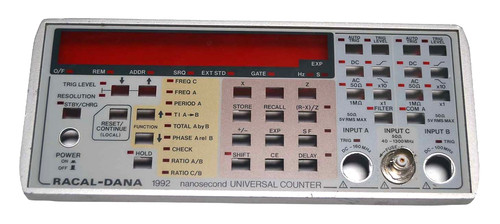 Racal dana 1992 front panel - racal,