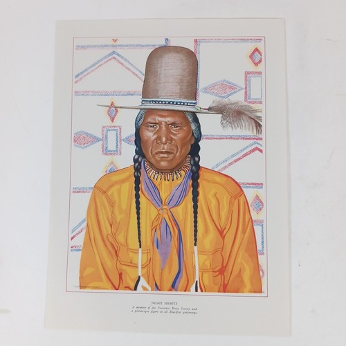 Blackfeet indians glacier - indians, of
