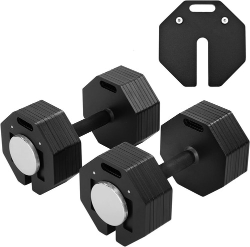 Adjustable dumbbell sets each - dumbbell, sets,