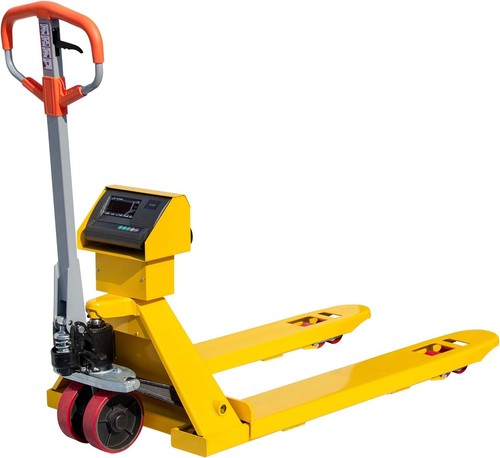 Pallet jack truck with - pallet,