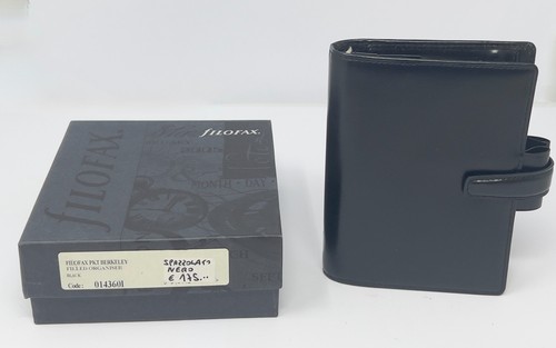 Filofax vintage black leather - black,