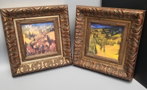 Ornate framed art - art, set
