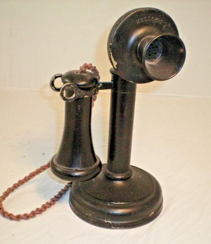 Antique kellogg candlestick - kellogg,
