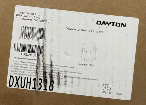 Elkay dxuh1318 dayton - elkay,