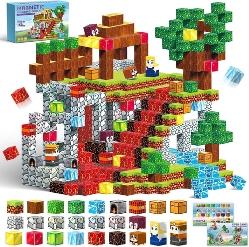150pcs magnetic building - 150pcs,