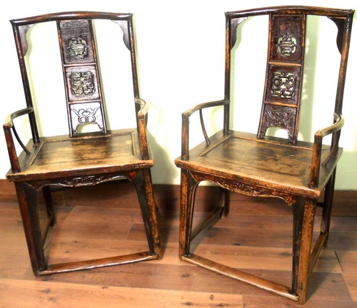 Antique chinese arm - arm, chairs