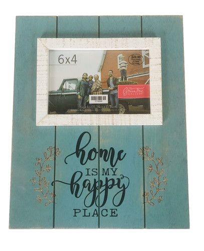 Home happy place wooden - my,