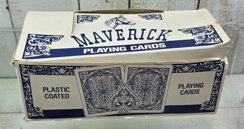 Vintage maverick playing cards - vintage,