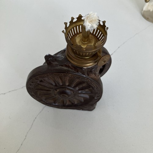 Vintage oil lamp - oil, lamp.